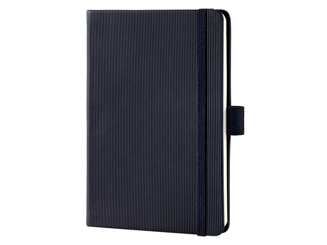 Notitieboek Conceptum Pure A6 zwart lijn hardcover 194pag 80