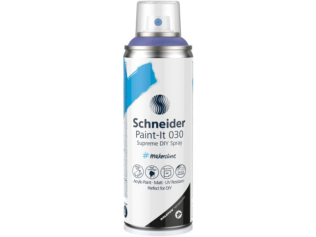 Supreme DIY spray Schneider Paint-it 030 blauw lila