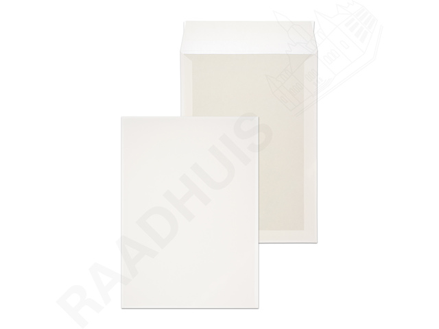 Envelop Raadhuis 229x324 C4 bordrug wit kraft 120gr 10st.