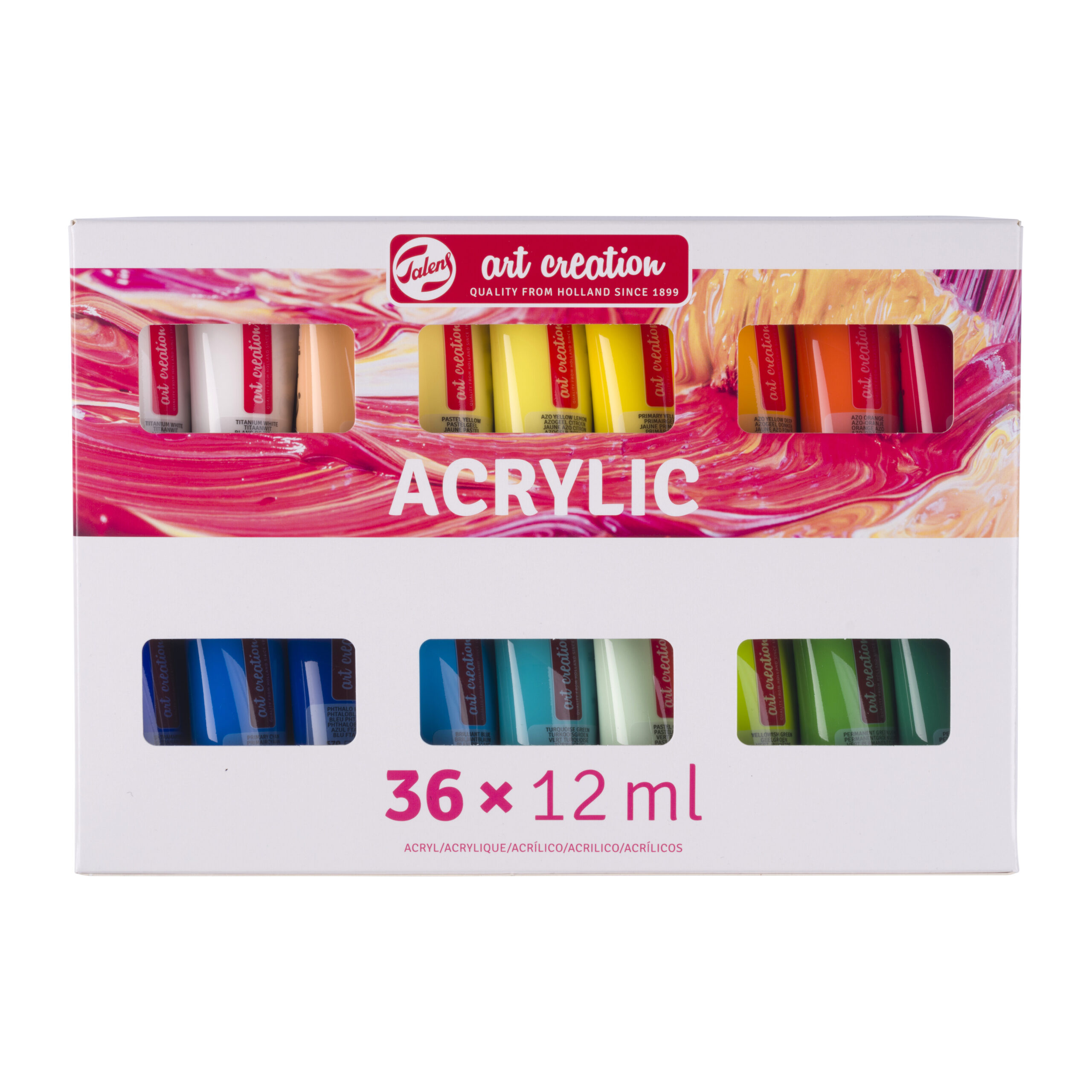 Talens Art Creation Acrylverf set | 36 x 12 ml