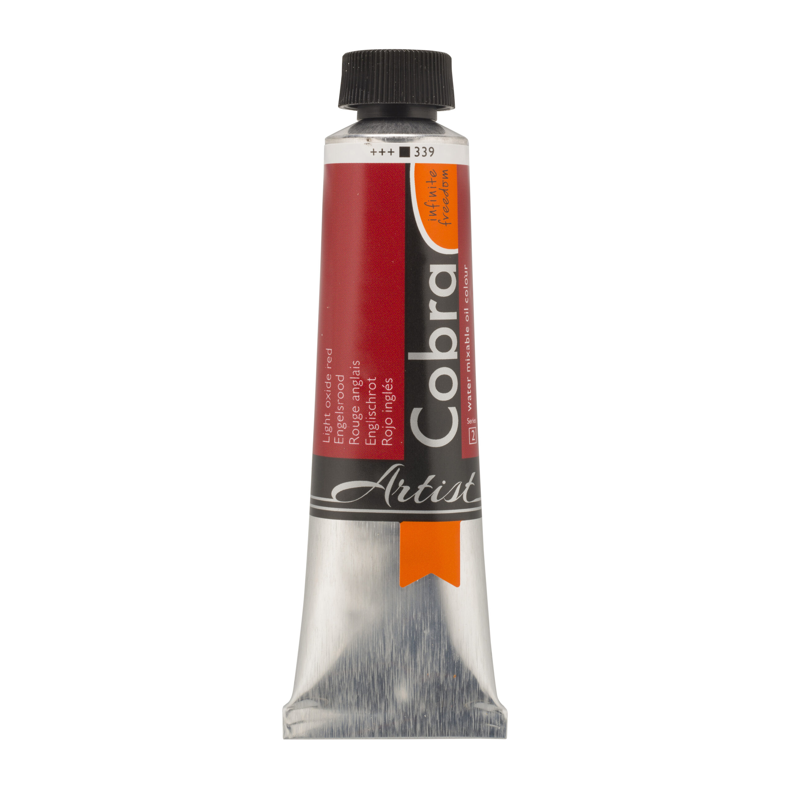 Cobra Artist Water Vermengbare Olieverf Tube 40 ml Engelsrood 339