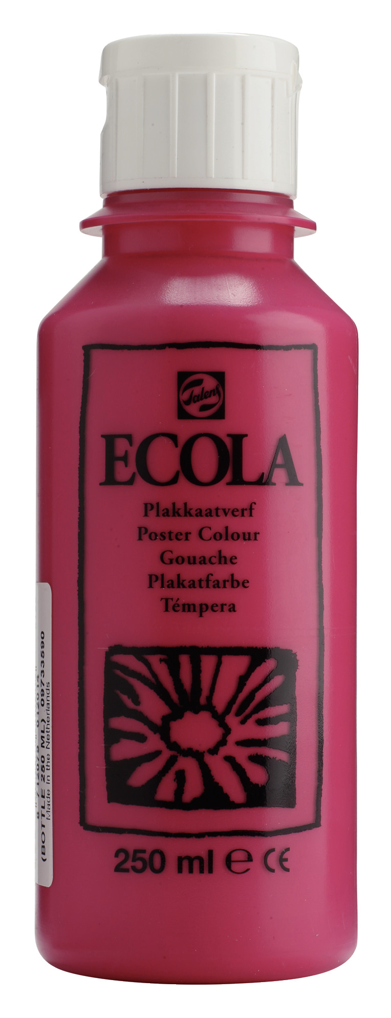 Ecola Plakkaatverf Fles 250 ml Tyrischroze 359