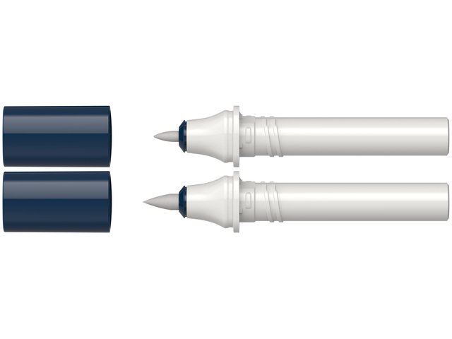 Twinmarker Schneider 2x cartridge Paint-it 040 grijs