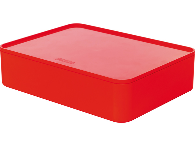 Smart-organiser Han Allison box, kersen rood, stapelbaar