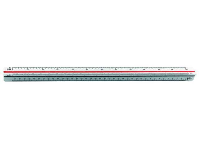 Schaalstok Aristo A architect lengte 30 cm
