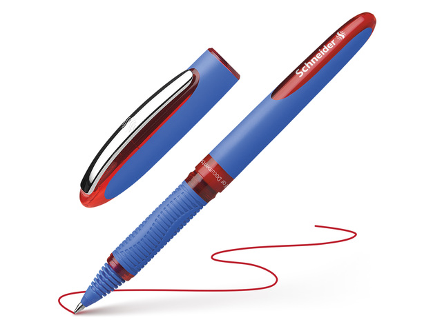 Rollerball Schneider One Hybrid C 0,5mm rood