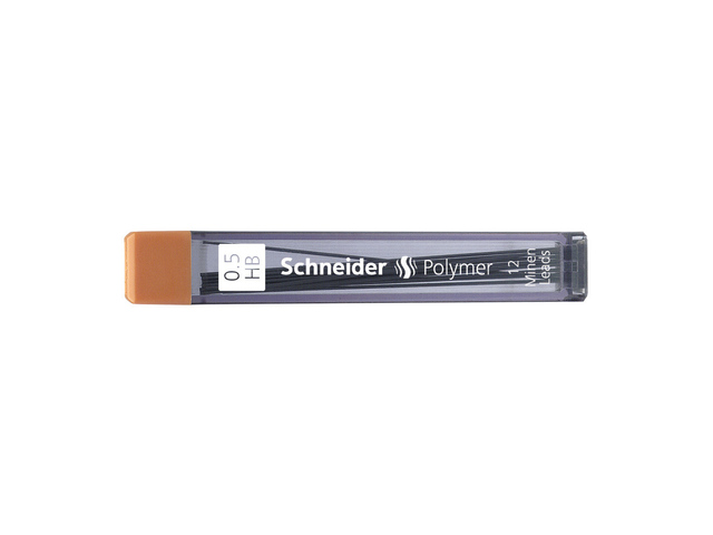 Potloodstiftjes Schneider HB 0,5mm doosje a 12st.