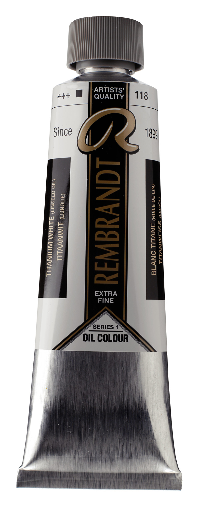 Rembrandt Olieverf Tube 150 ml Titaanwit (Lijnolie) 118