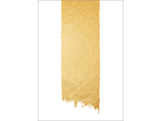 Designpapier Sigel A4 golden brush stroke 200gr pak 50 vel
