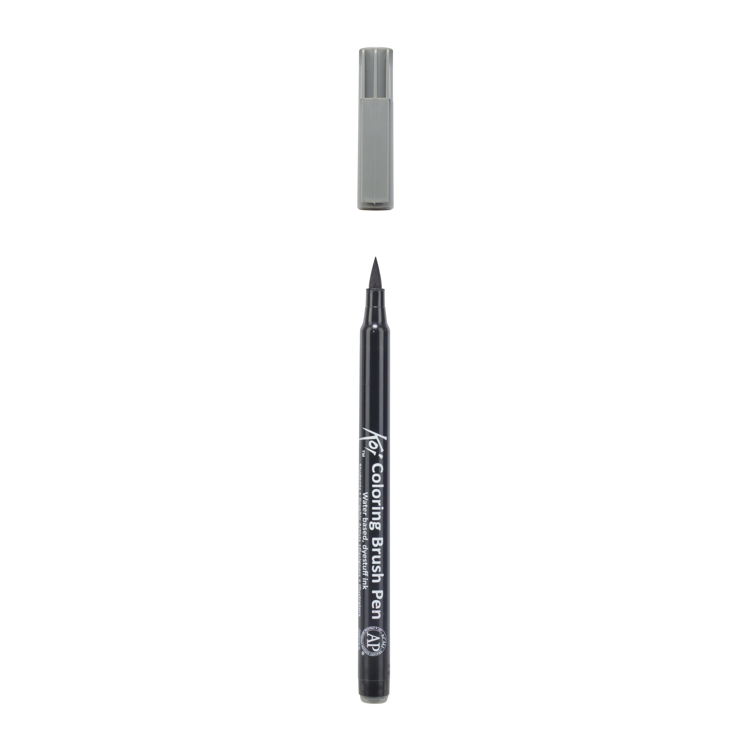 Sakura Koi Coloring Brush Pen Donker Warmgrijs