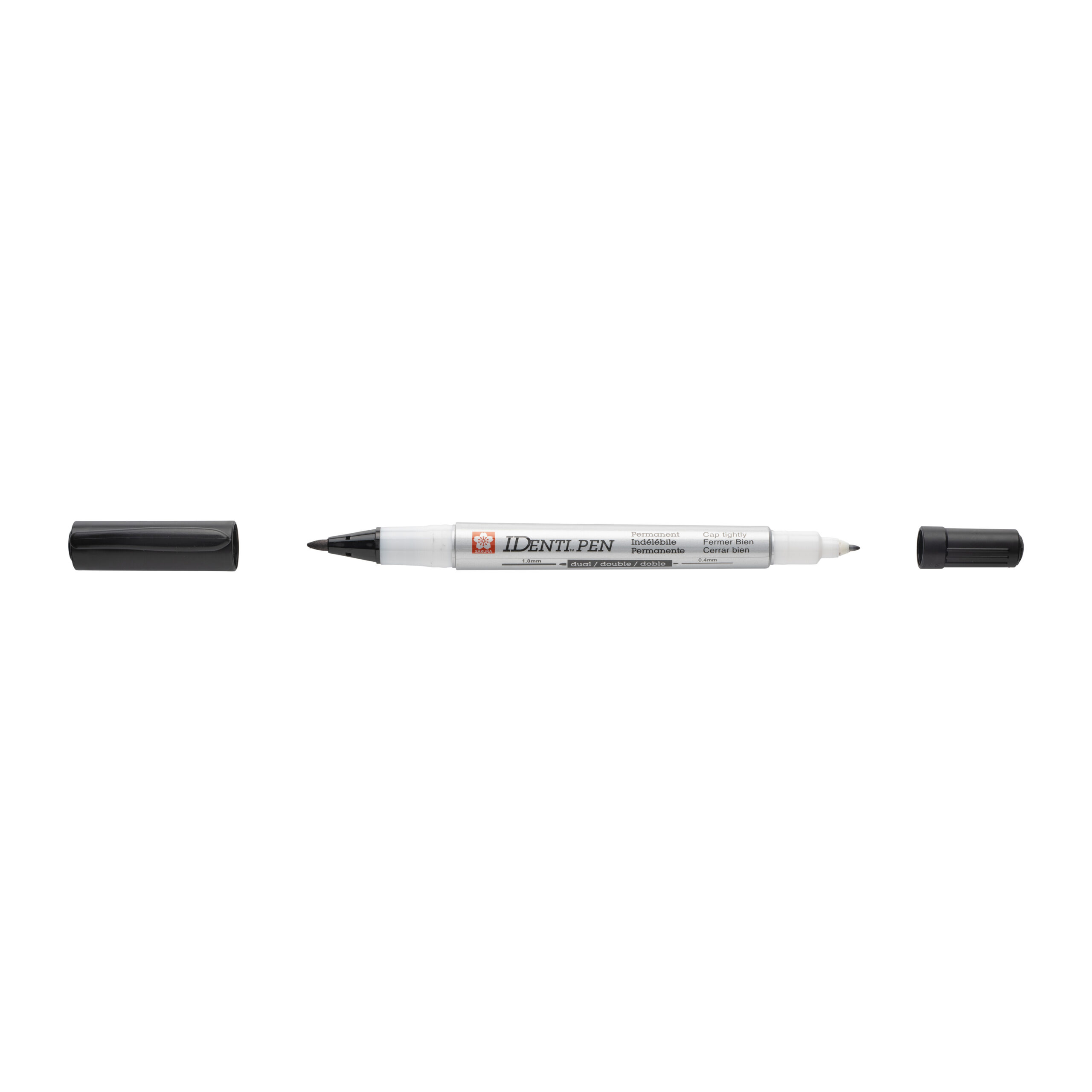 Sakura IDenti-Pen dubbele punt Zwart