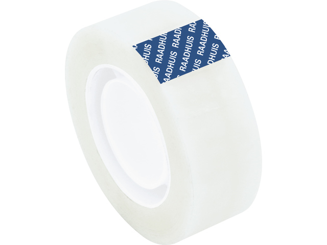 Plakband Raadhuis invisible 19mmx33m tbv
