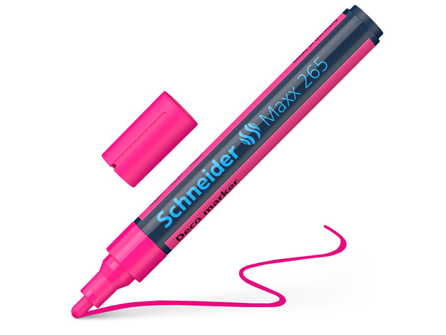 Krijtmarker Schneider Maxx 265 roze 2-3mm