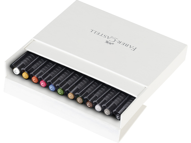 Tekenstift FC Pitt artist kalligrafieset Studiobox 12st.