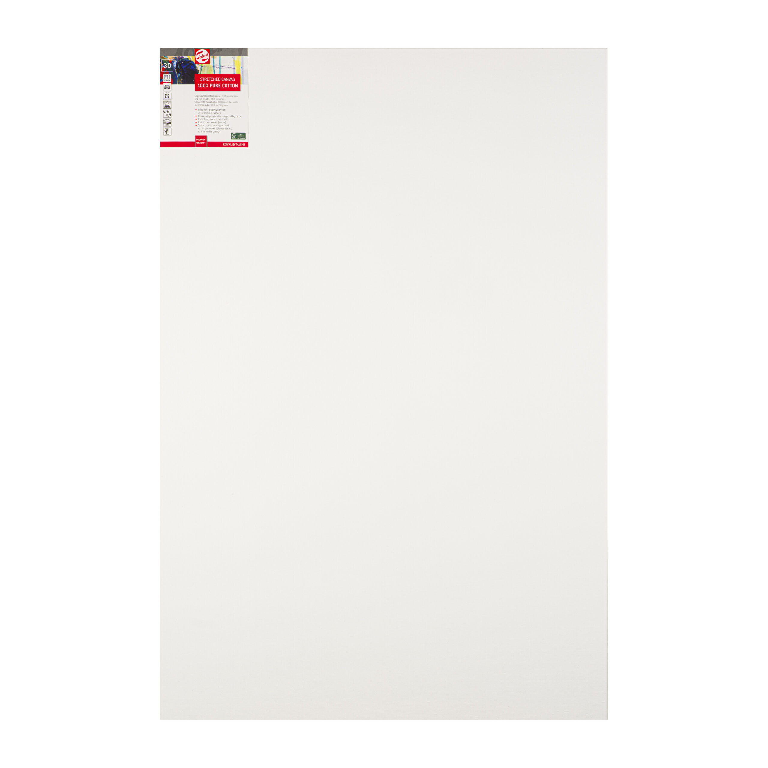 Talens Schildersdoek Katoen 3D 80 x 120 cm