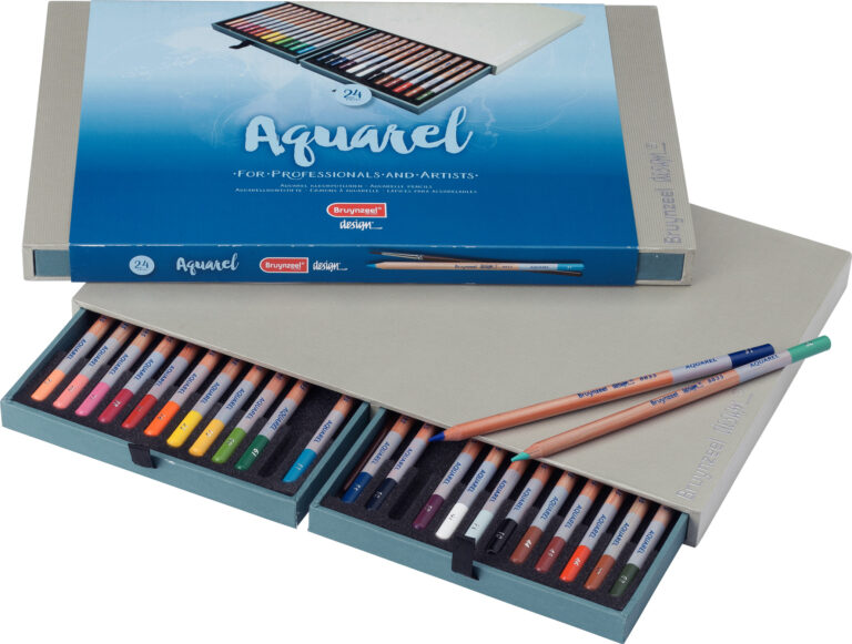 Bruynzeel Aquarelpotloden box 24
