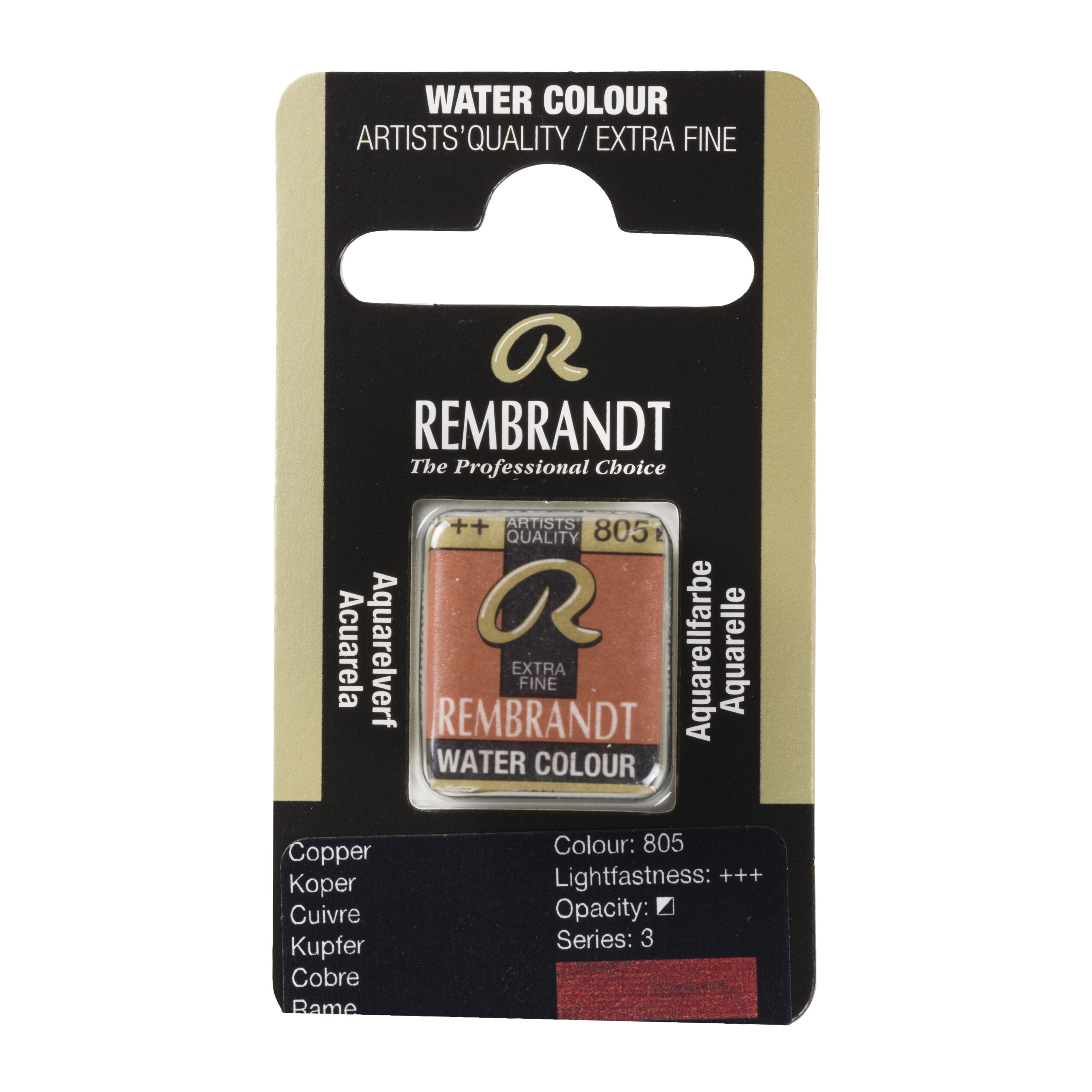 Rembrandt Aquarelverf Napje Koper 805