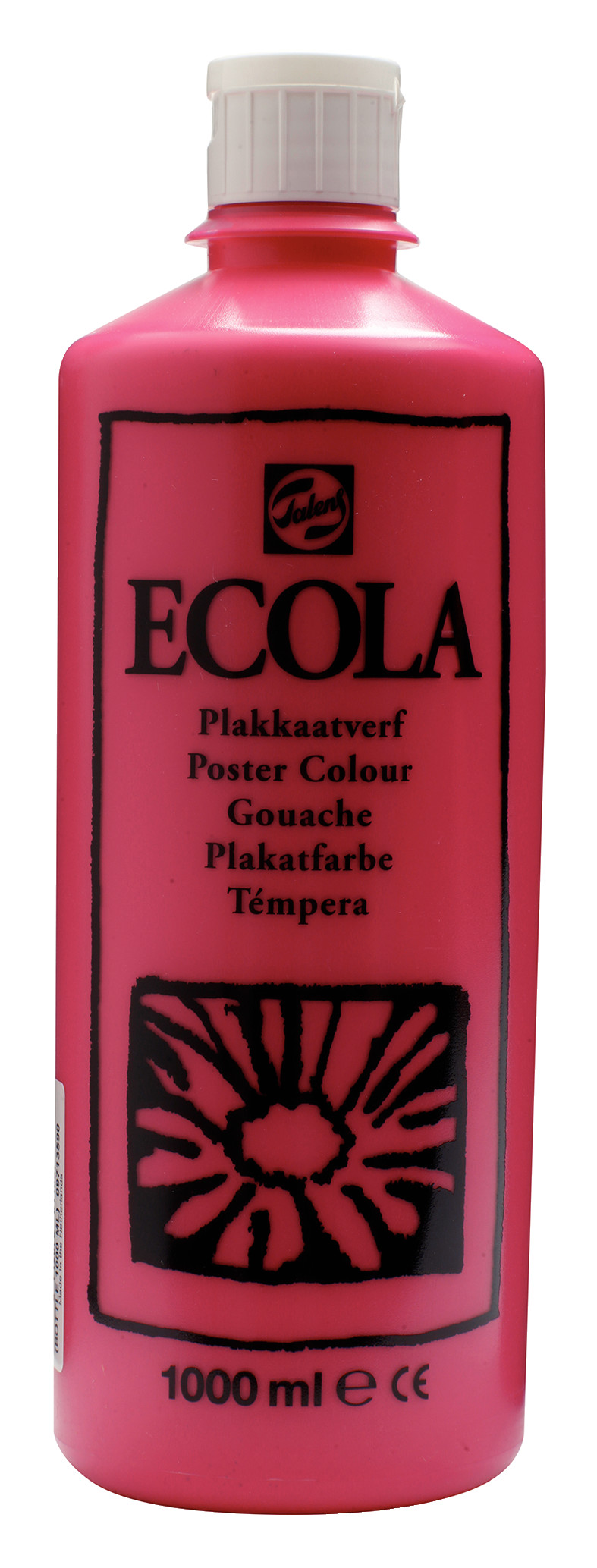 Ecola Plakkaatverf Fles 1000 ml Tyrischroze 359