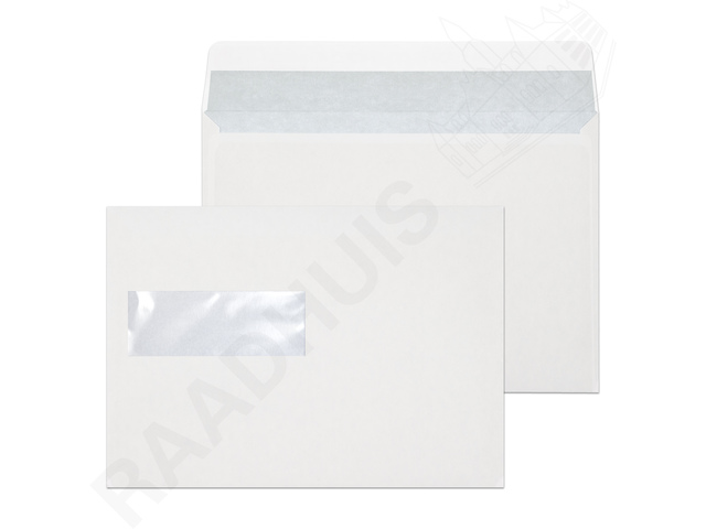 Envelop Raadhuis 156x220 EA5 VL dienst gegomd wit 80gr 500s