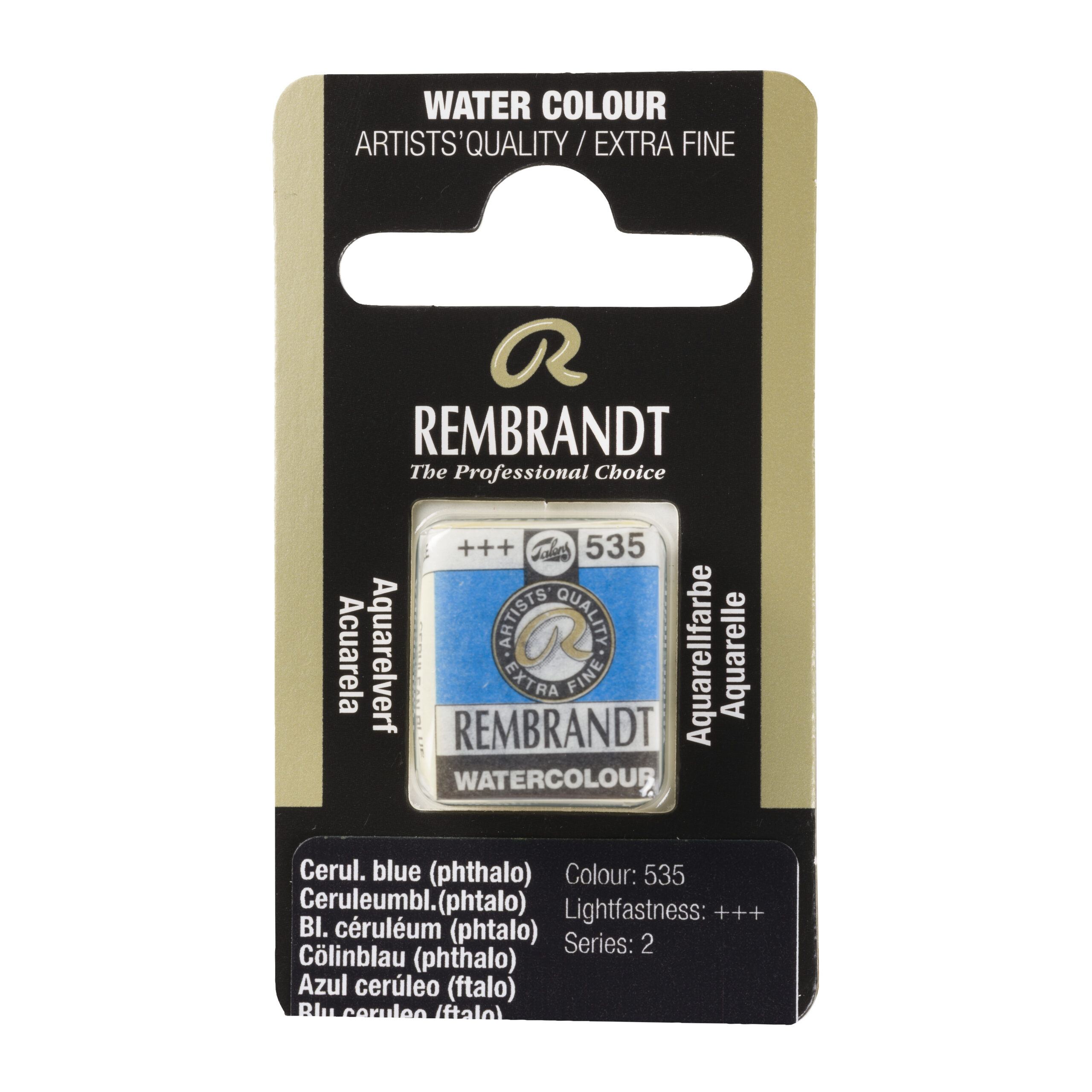Rembrandt Aquarelverf Napje Ceruleumblauw (Phtalo) 535
