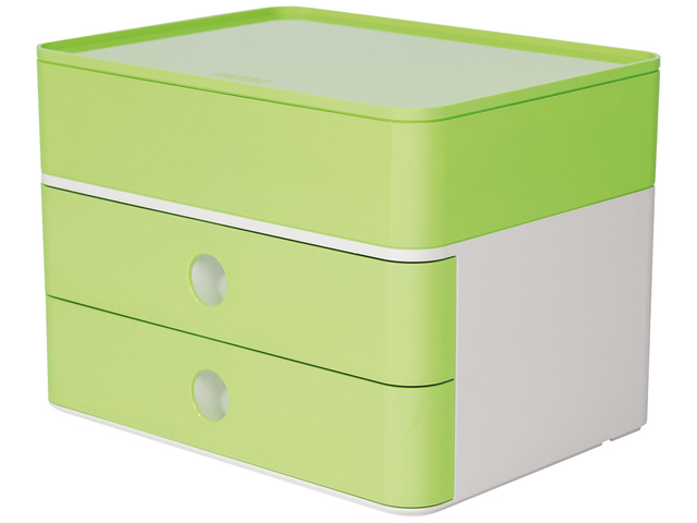 Smart-box plus Han Allison 2 lades en box, limoen groen