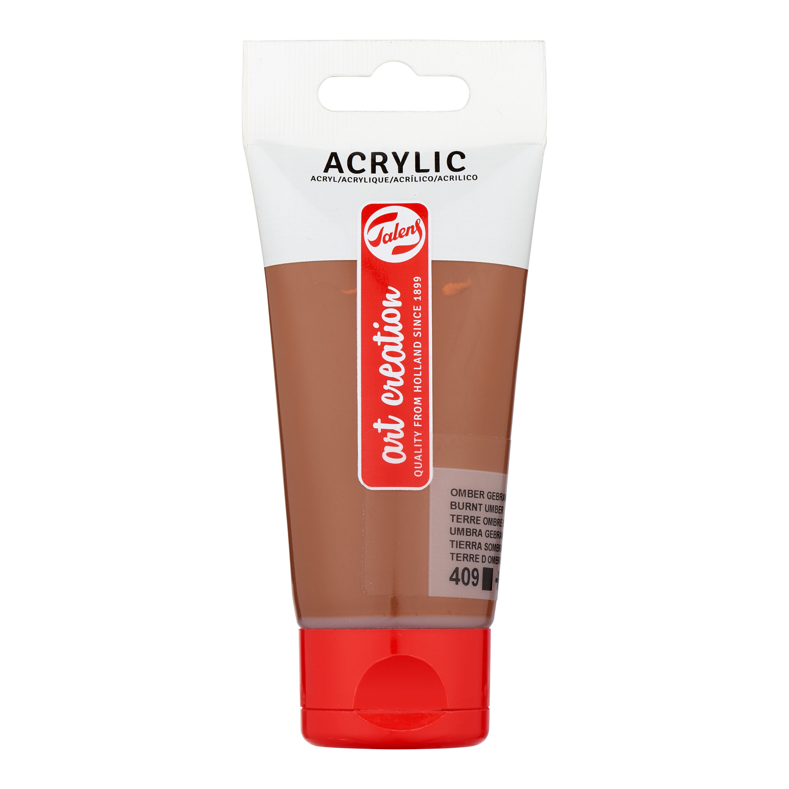 Talens Art Creation Acrylverf Tube 75 ml Omber Gebrand 409