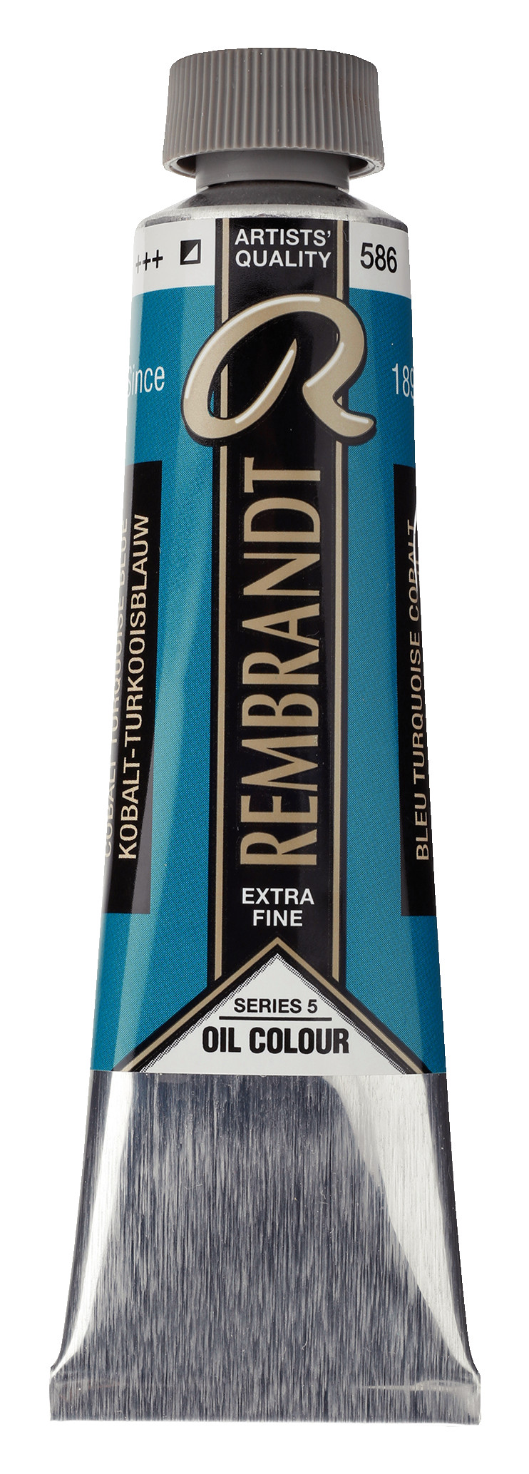 Rembrandt Olieverf Tube 40 ml Kobalt-Turkooisblauw 586