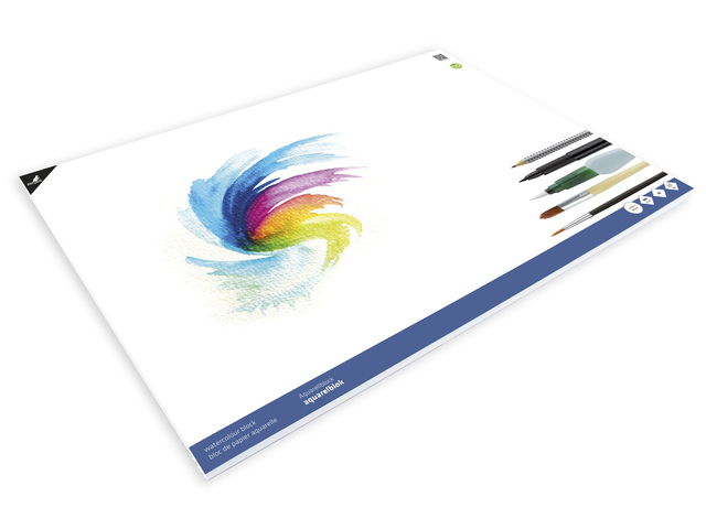 Aquarelpapier Kangaro A2 300 gr 12 vel, roomwit zuurvri