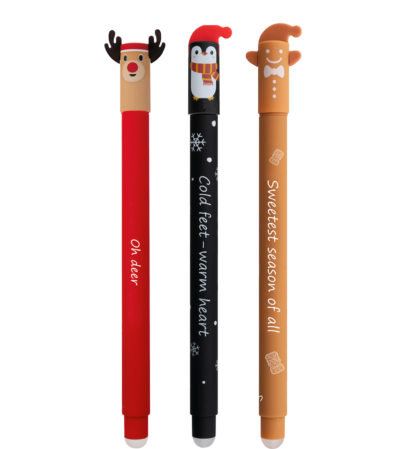 Gelpen Eberhard Faber Animal Erase-it Limited winter editie