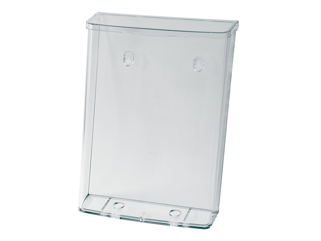 Folderhouder Sigel wandmodel A4 transp. acryl voor buiten