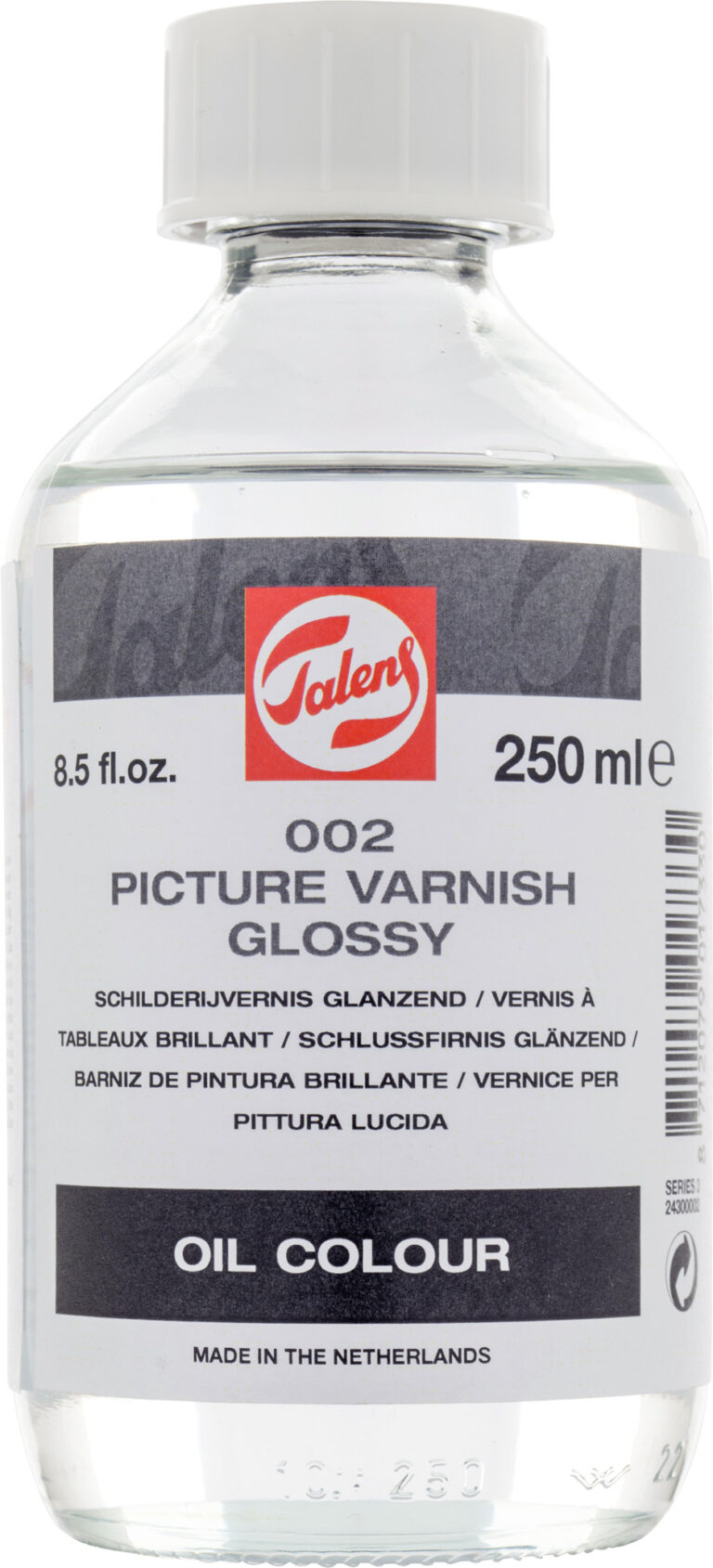 Talens Schilderijvernis Glanzend 002 Fles 250 ml