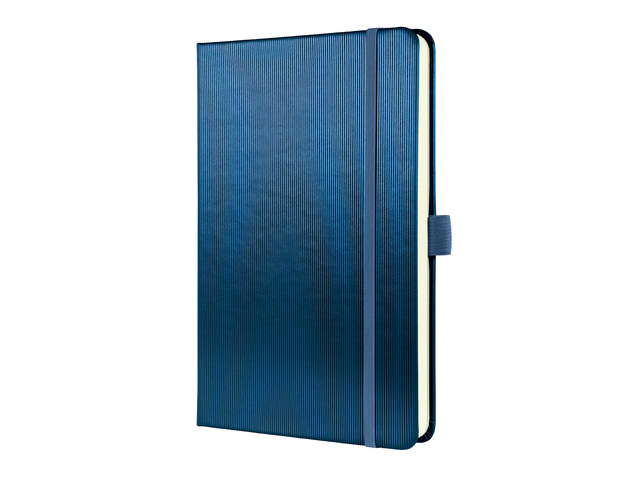 Notitieboek Conceptum A5 blue metallic lijn HC 194pag 80gr