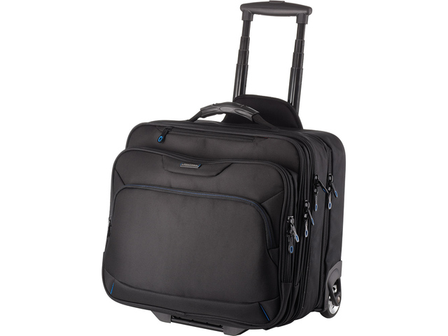 Trolley Lightpak BRAVO II zwart nylon 38x42x29cm