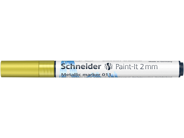 Metallic marker Schneider Paint-it 011 2mm geel