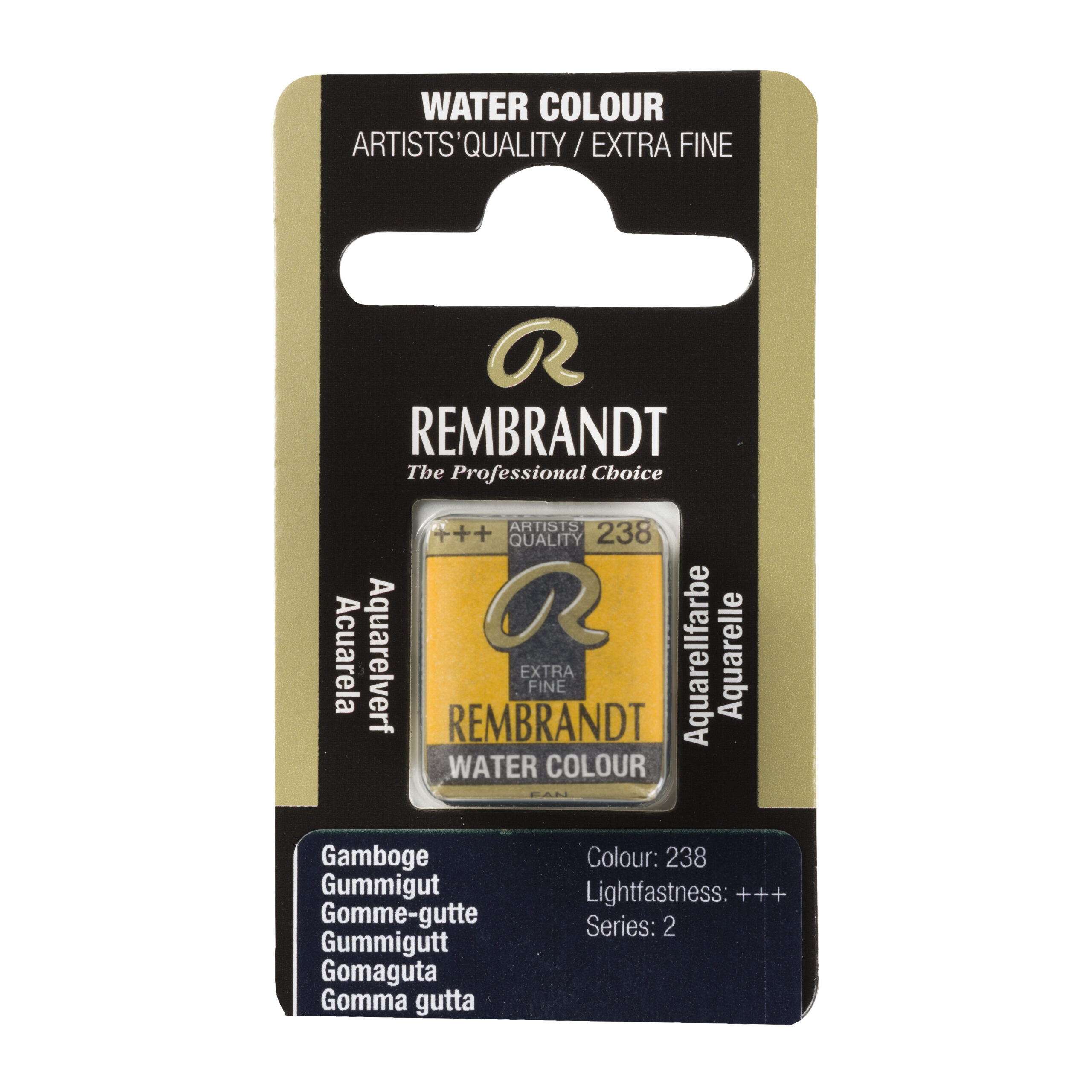 Rembrandt Aquarelverf Napje Gummigut 238