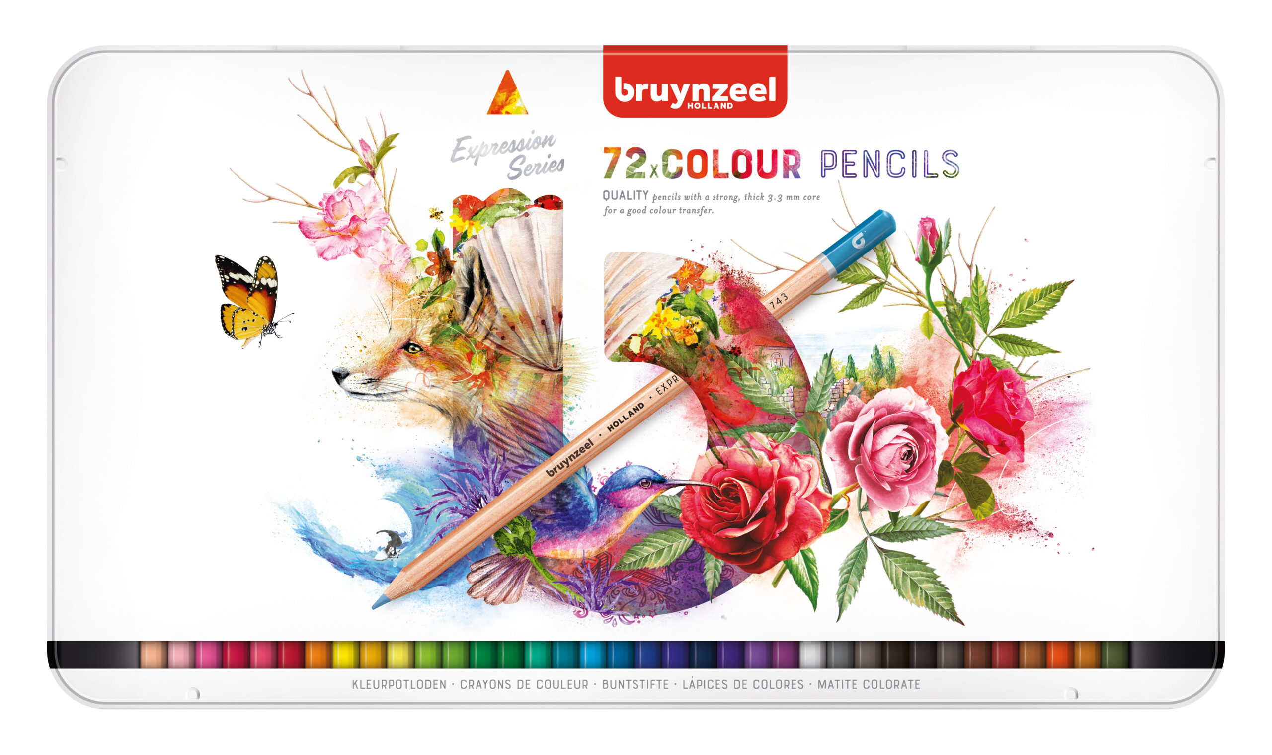 Bruynzeel Expression kleurpotloden blik 72