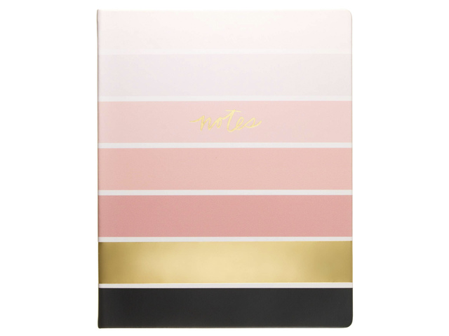 Notitieboek Eccolo Light Ombre Stripe lijn ca.20x25cm 80gr.