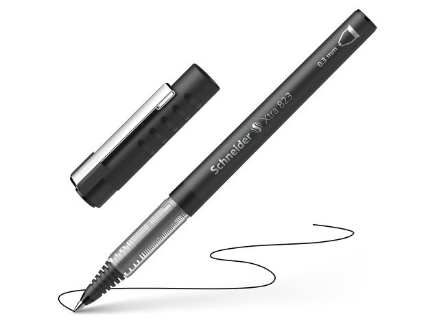 Rollerball Schneider Xtra 823 0.3mm zwart