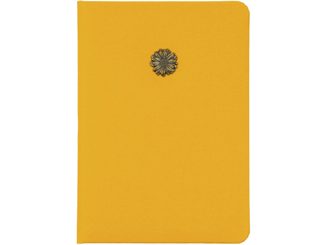 Notitieboek Eccolo Essential Yellow Daisy lijn ca.13x18cm