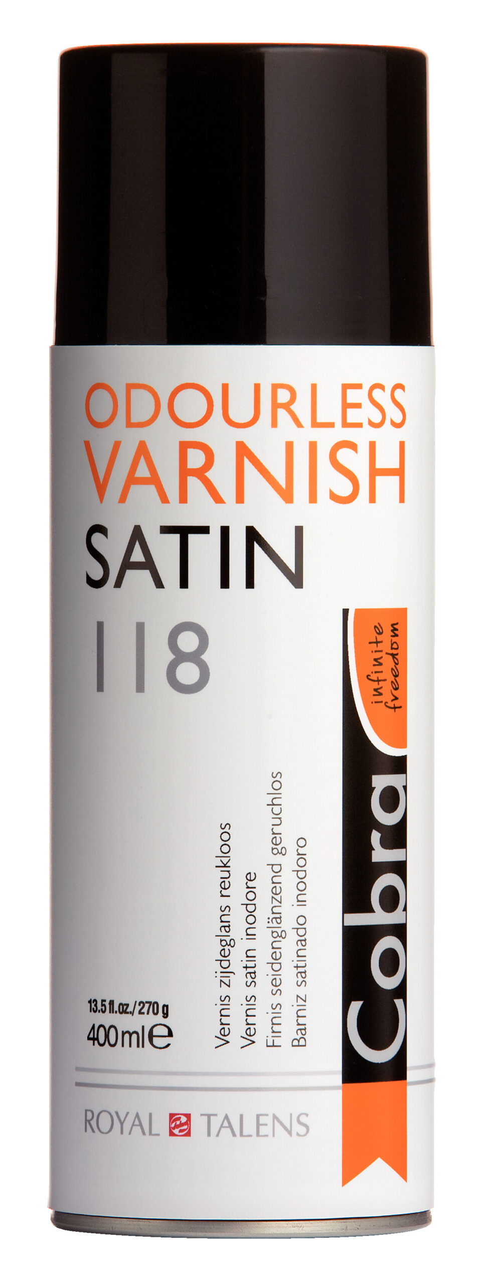 Cobra Vernis Zijdeglans 118 Spuitbus 400 ml