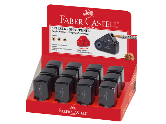 Puntenslijper FC SLEEVE enkel Mini zwart