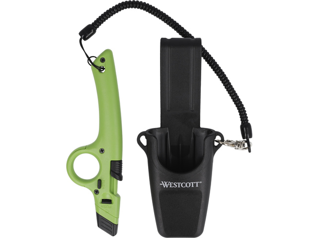 Snijmes Westcott keramisch Safety met vingergat, houder