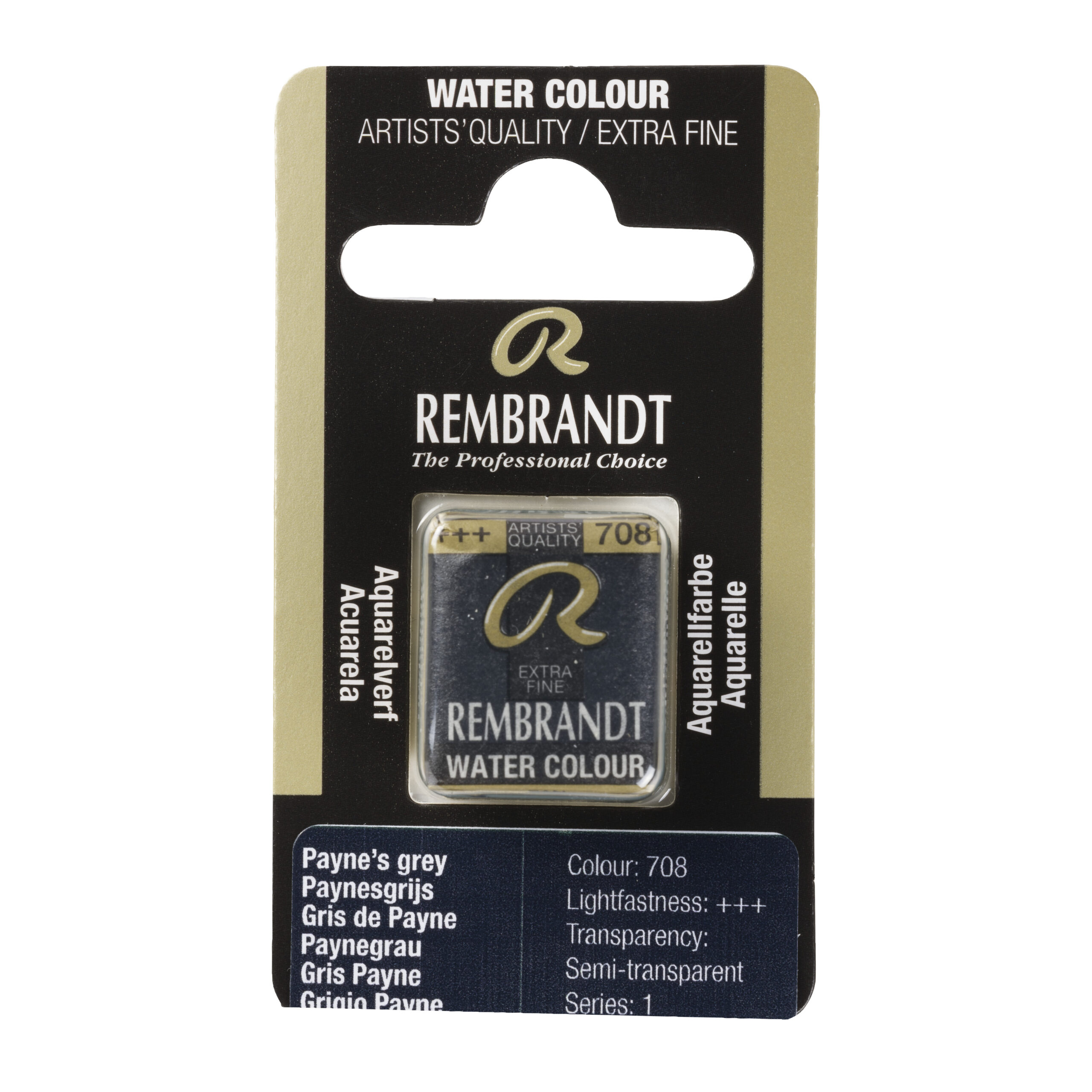 Rembrandt Aquarelverf Napje Paynesgrijs 708