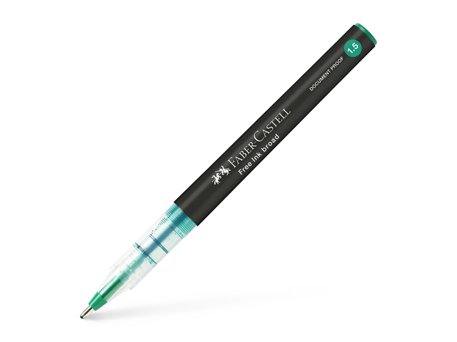 Inktroller FC 1.5mm groen met venster om