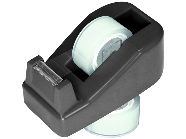 Plakbandapparaat incl. 2 rol assorti kleuren