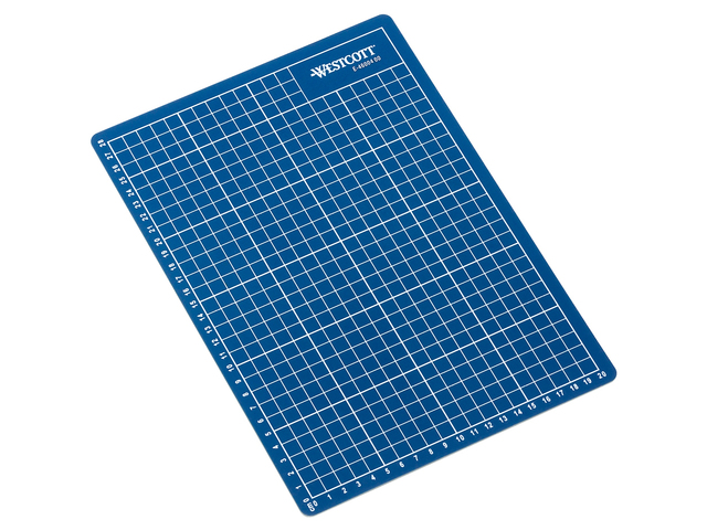 Snijmat Westcott 300x220x3mm A4 zelfherstellend 5-laags