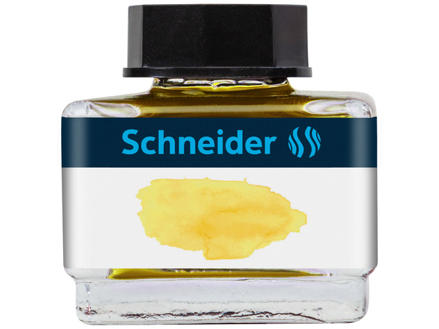 Inktpotje Schneider 15ml pastel Lemon cake geel/oranje