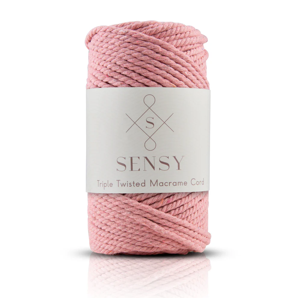 Macrame zalm 3mm twisted
