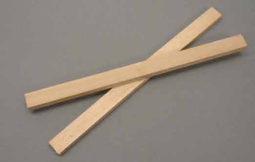 Kleilatten 30x20x1cm beuk 30x20x1cm beuk
