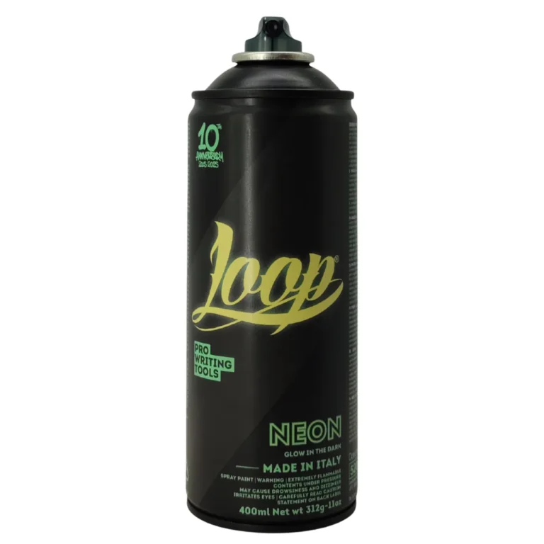 Loop Colors Neon Spuitverf 400ml – Fluorescerende Spray Paint